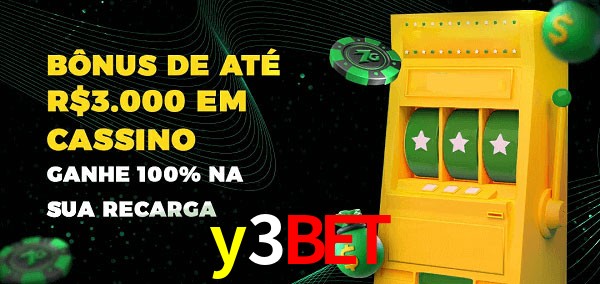 y3bet melhor bônus de depósito
